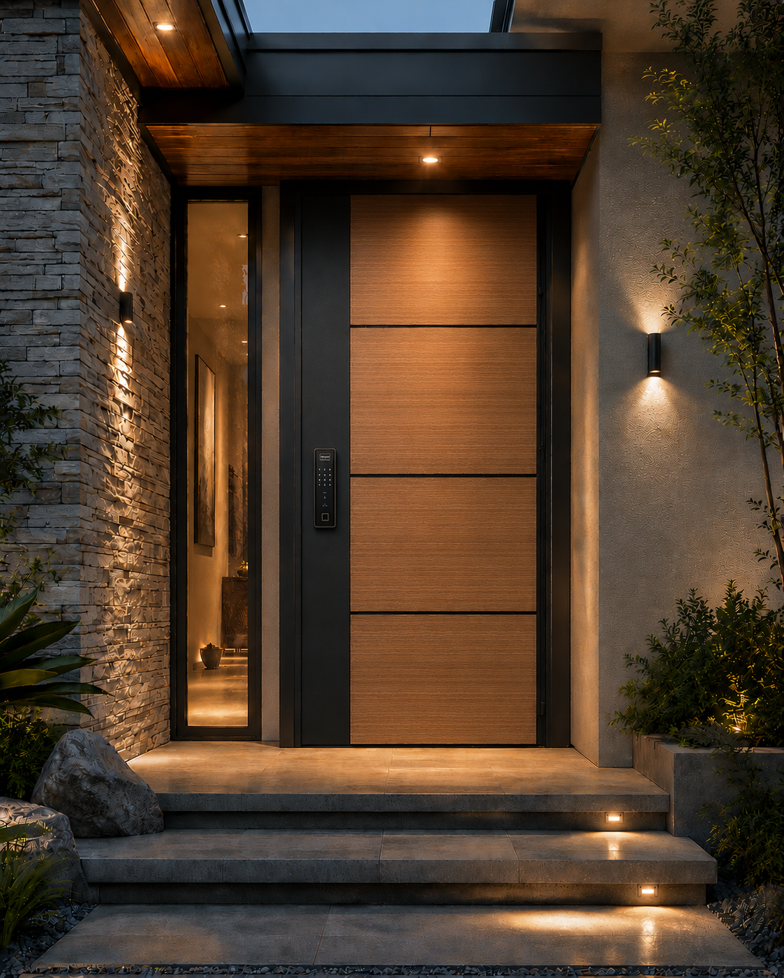 Premium steel door